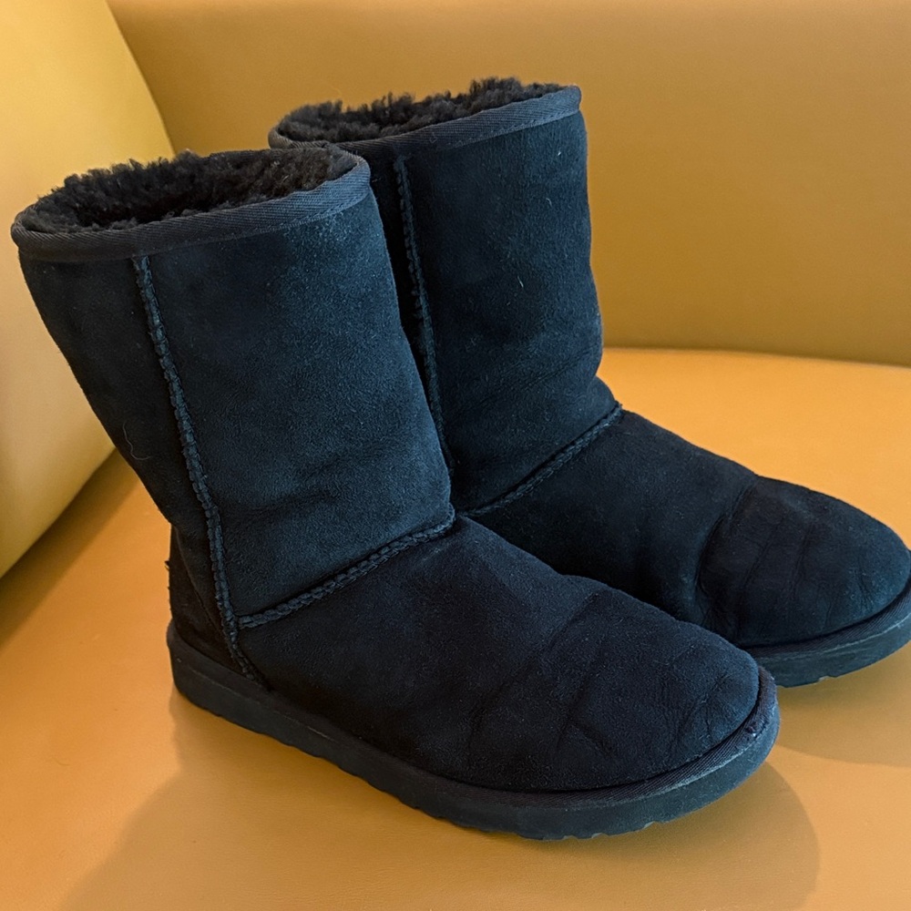 UGG Black Ankle Boots